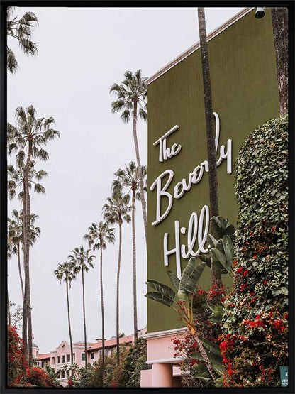 The Beverly Hills Hotel Canvas Art Print