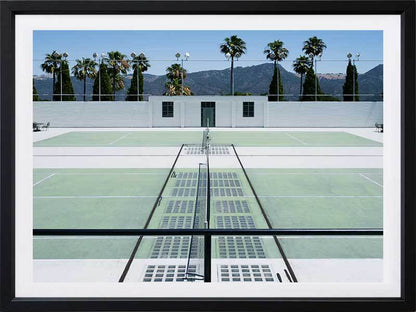 Down to the Tennis Court Poster