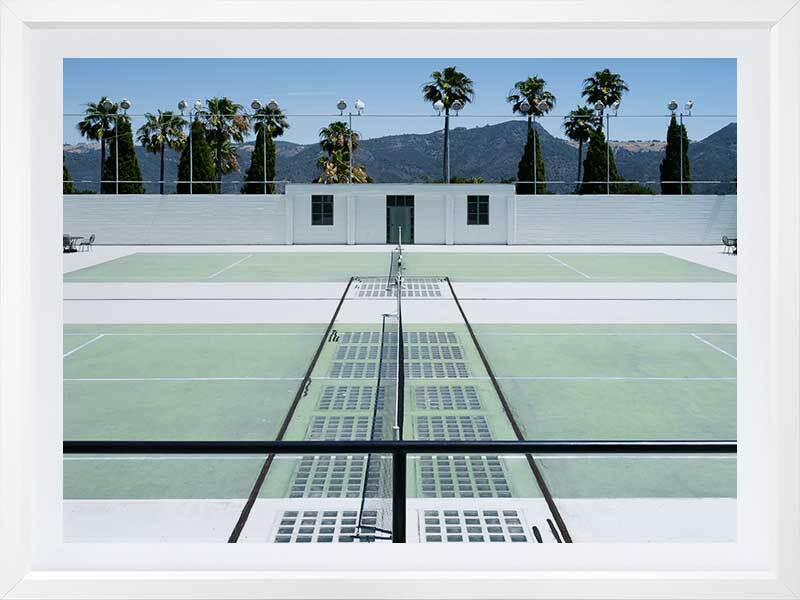 Down to the Tennis Court Poster