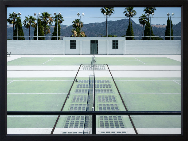 Down to the Tennis Court Poster