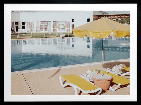 Summertime Sadness Poster Framed Art Print