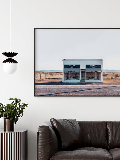 Prada Poster Framed Art Print | Lifestyle