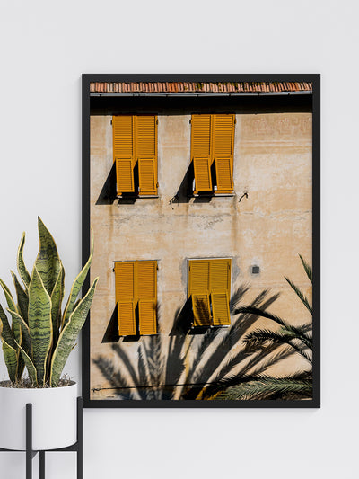 Italian Clay Poster Framed Art Print | Lifestyle