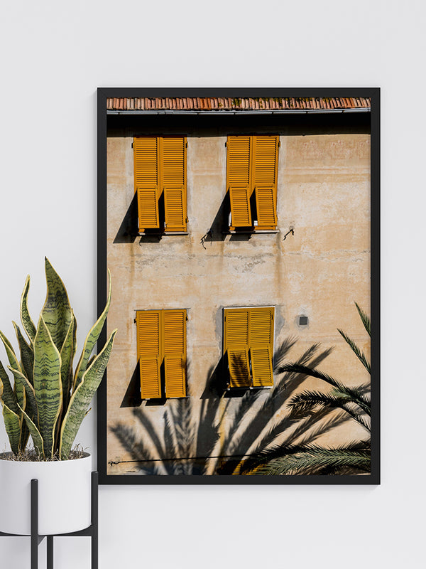 Italian Clay Poster Framed Art Print | Lifestyle