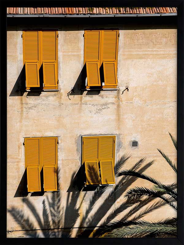 Italian Clay Poster Framed Art Print