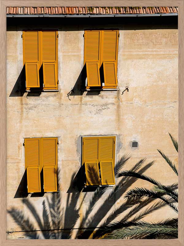 Italian Clay Poster Framed Art Print