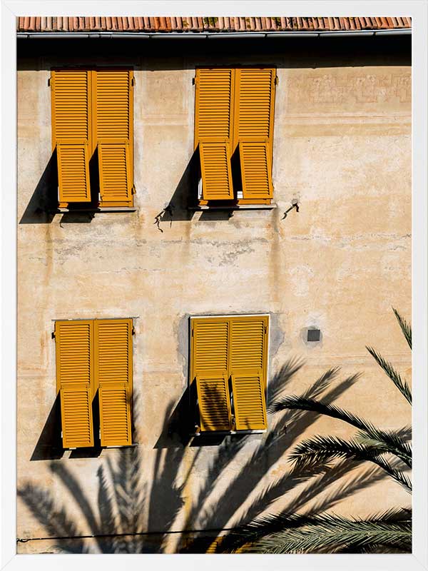 Italian Clay Poster Framed Art Print