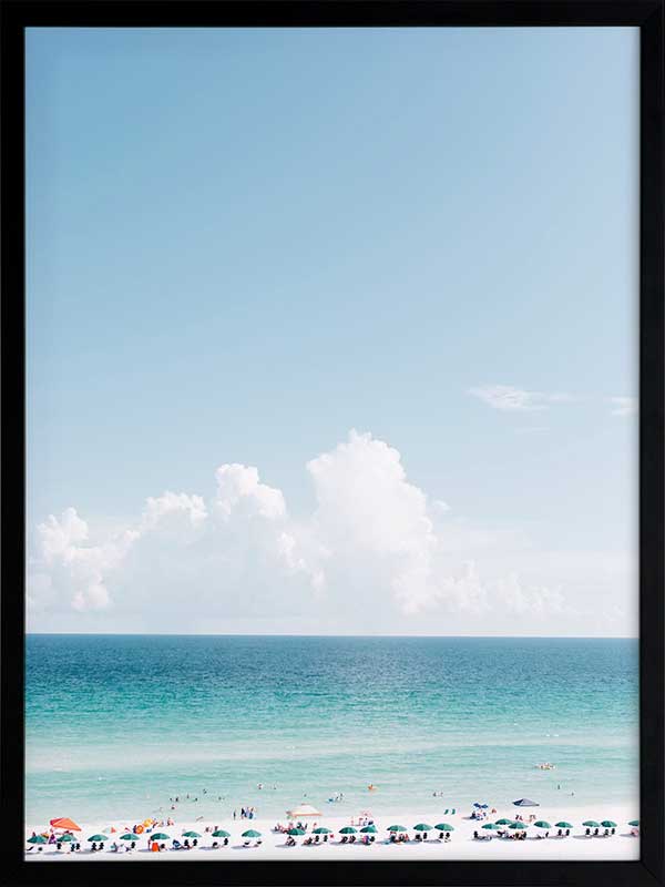 Vitamin Sea Poster Framed Art Print