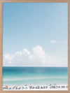 Vitamin Sea Poster Framed Art Print