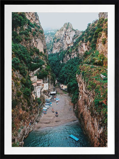 Mediterranean Adventure Poster Framed Art Print