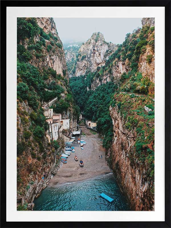 Mediterranean Adventure Poster Framed Art Print
