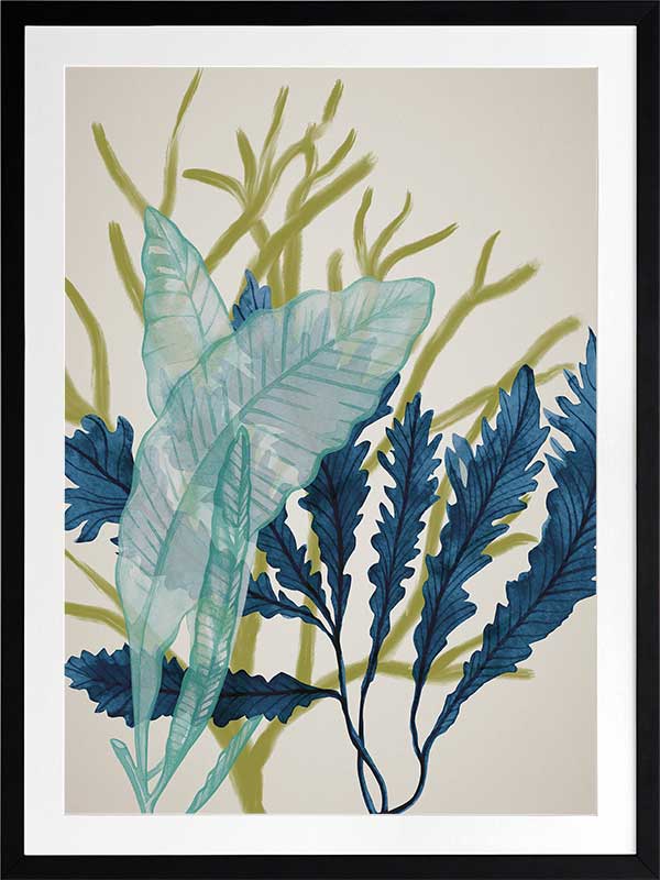 Dart Reef Poster Framed Art Print