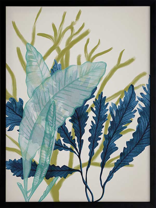 Dart Reef Poster Framed Art Print