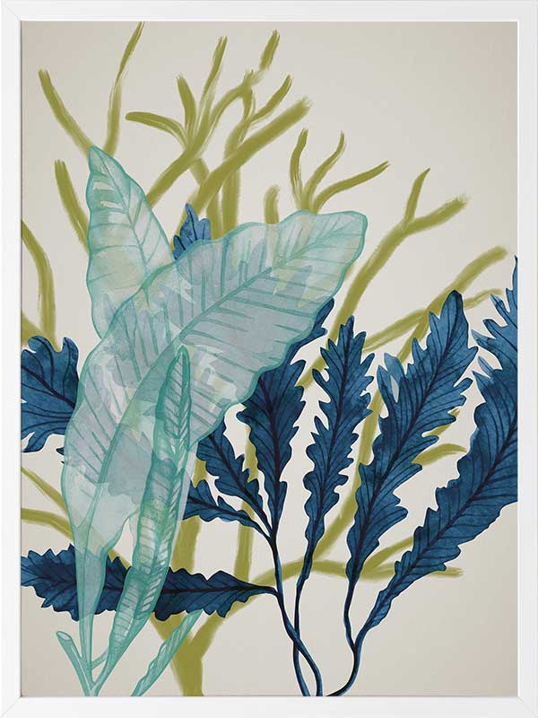 Dart Reef Poster Framed Art Print