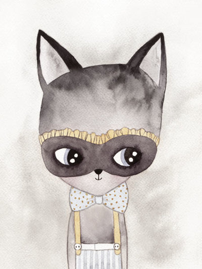 Alley Kat Canvas Art Print