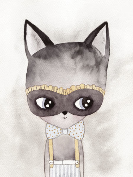 Alley Kat Canvas Art Print