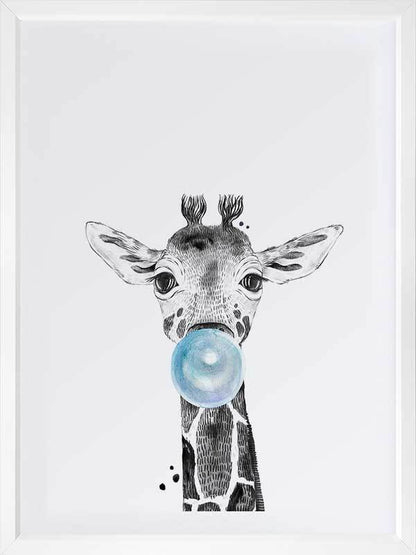 George Giraffe Poster