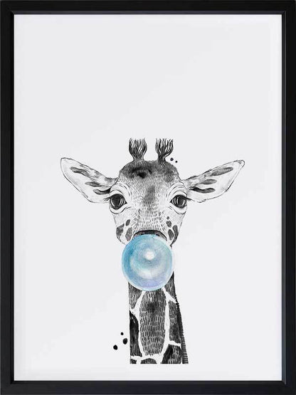 George Giraffe Poster