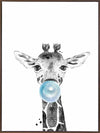 George Giraffe Canvas Art Print