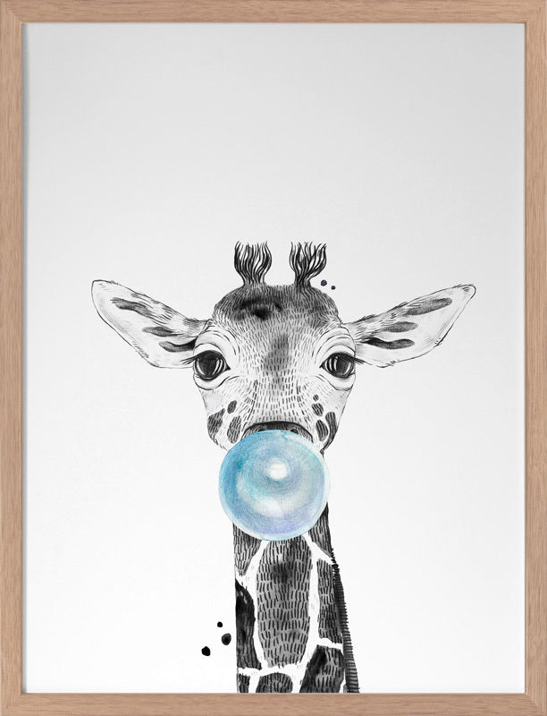 George Giraffe Poster