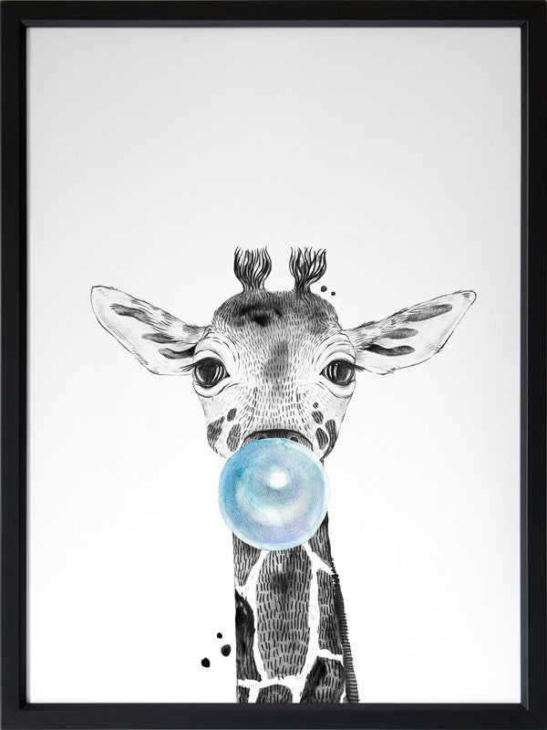 George Giraffe Poster