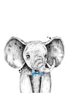 Errol Elephant Canvas Art Print