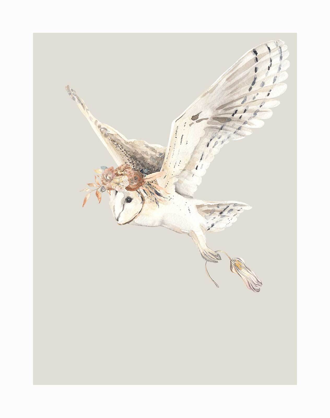 Gatherer Unframed Art Print