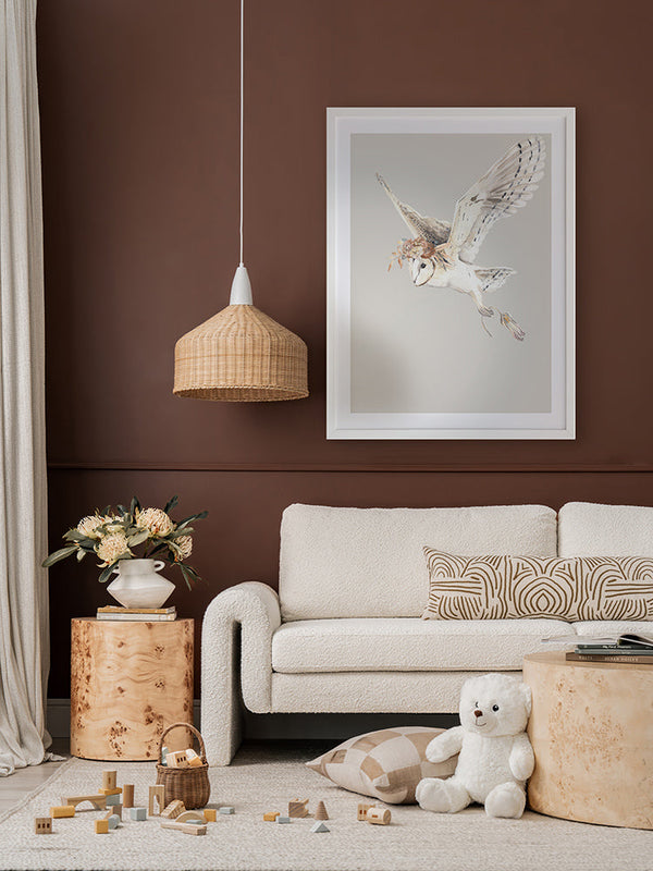 Gatherer Poster Framed Art Print | Lifestyle