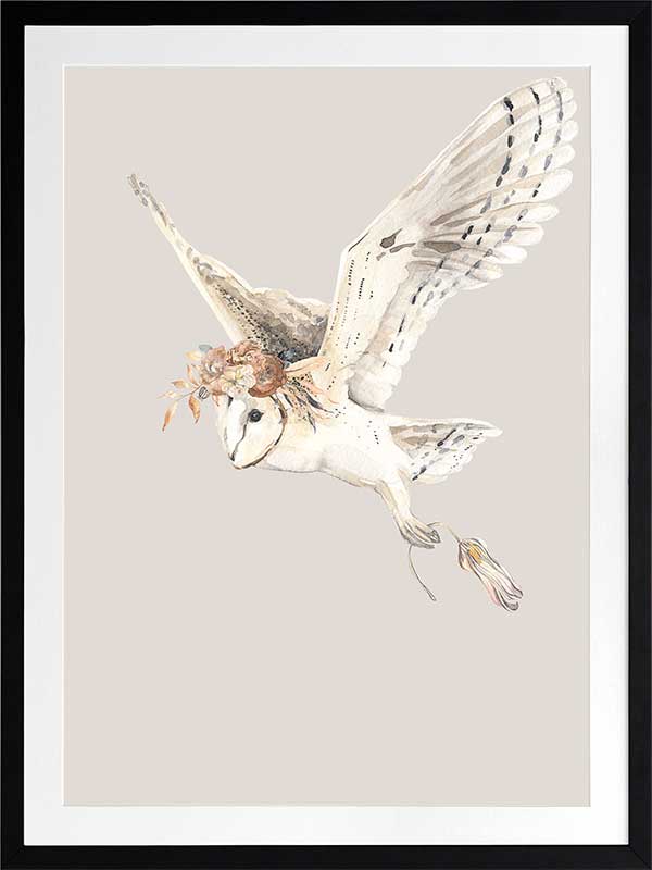 Gatherer Poster Framed Art Print