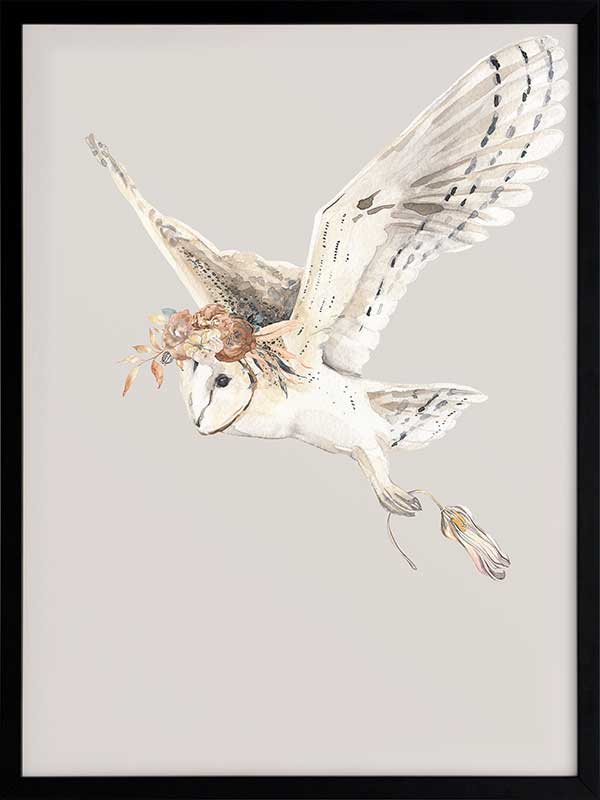 Gatherer Poster Framed Art Print