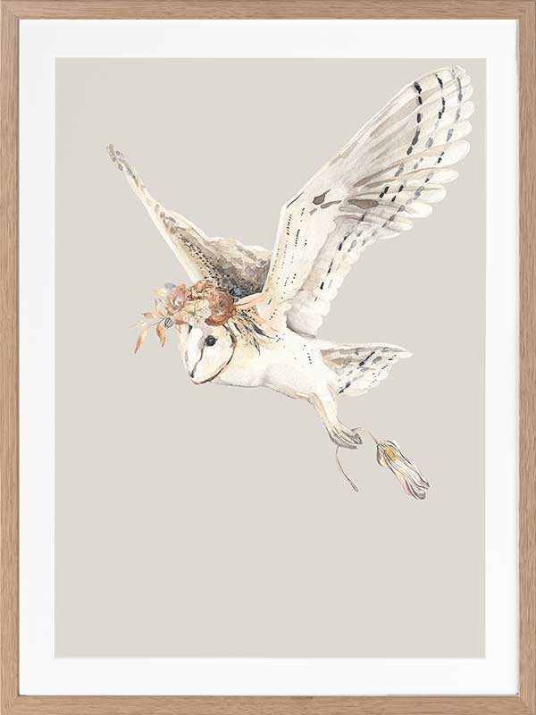 Gatherer Poster Framed Art Print