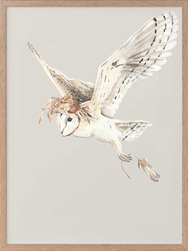 Gatherer Poster Framed Art Print