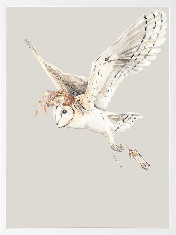 Gatherer Poster Framed Art Print