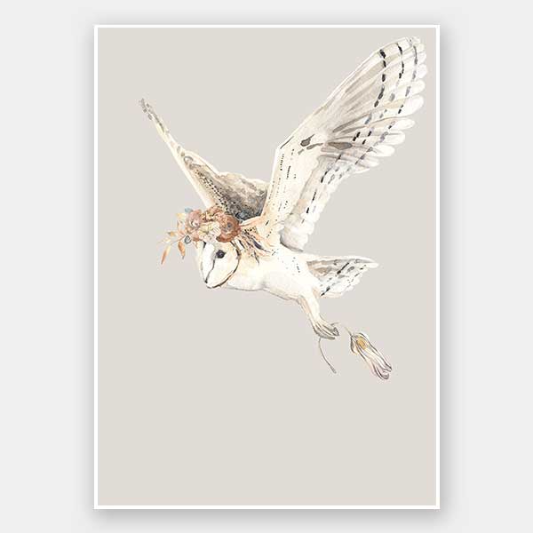 Gatherer Unframed Art Print