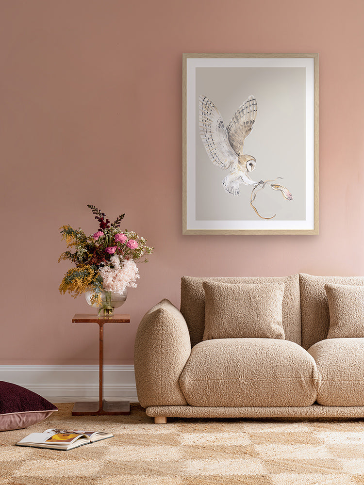 Hunter Poster Framed Art Print | Lifestyle