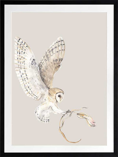 Hunter Poster Framed Art Print