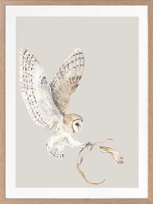 Hunter Poster Framed Art Print