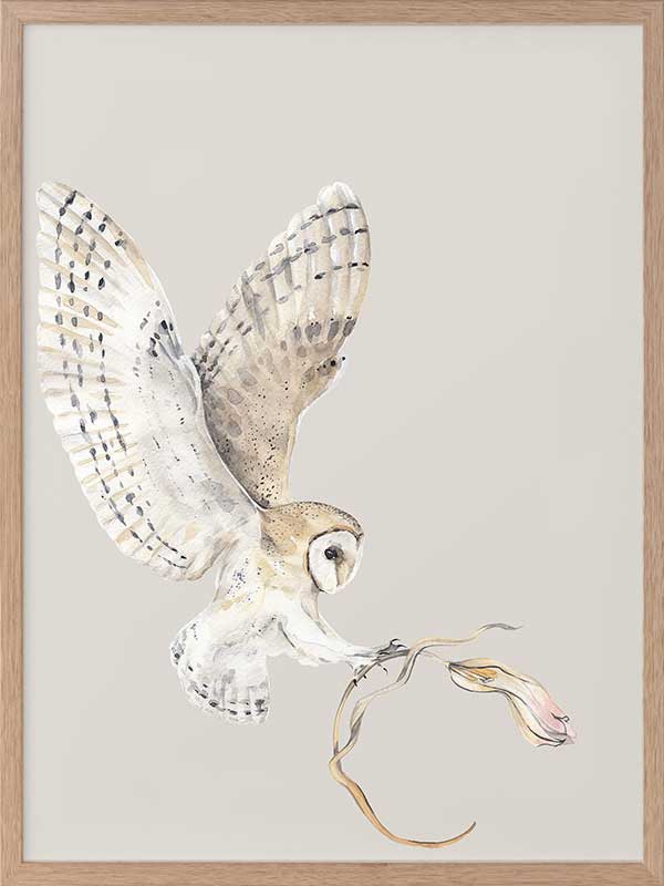 Hunter Poster Framed Art Print