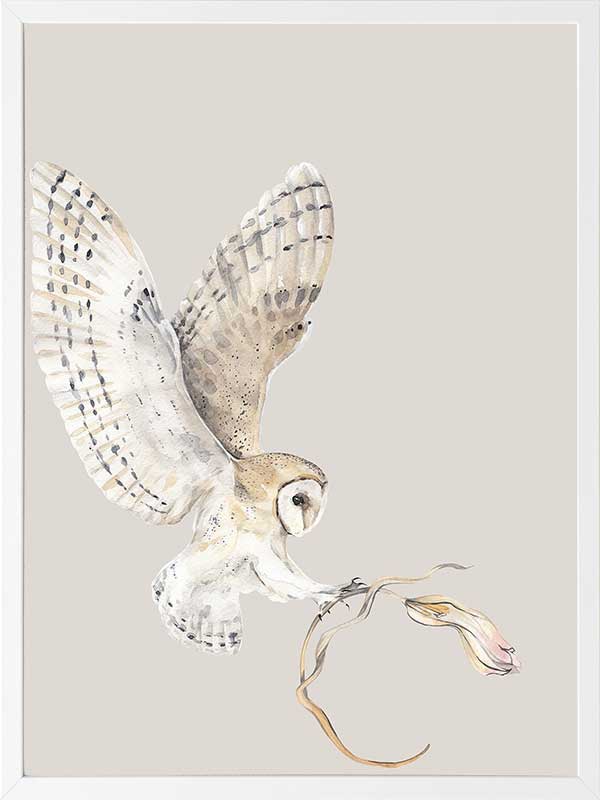 Hunter Poster Framed Art Print