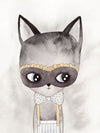 Alley Kat Unframed Art Print