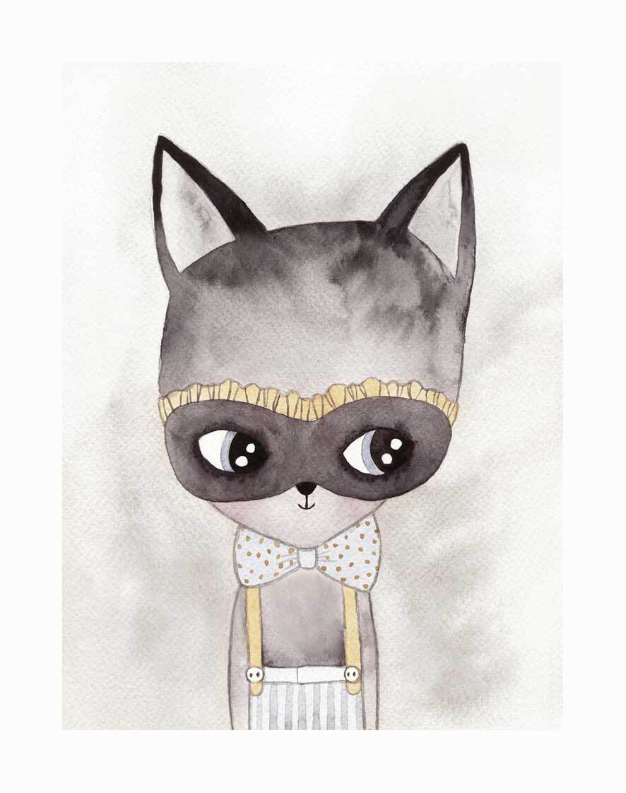 Alley Kat Unframed Art Print