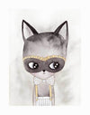 Alley Kat Unframed Art Print
