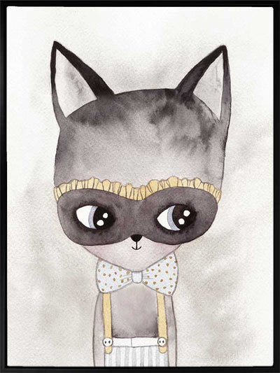 Alley Kat Canvas Art Print