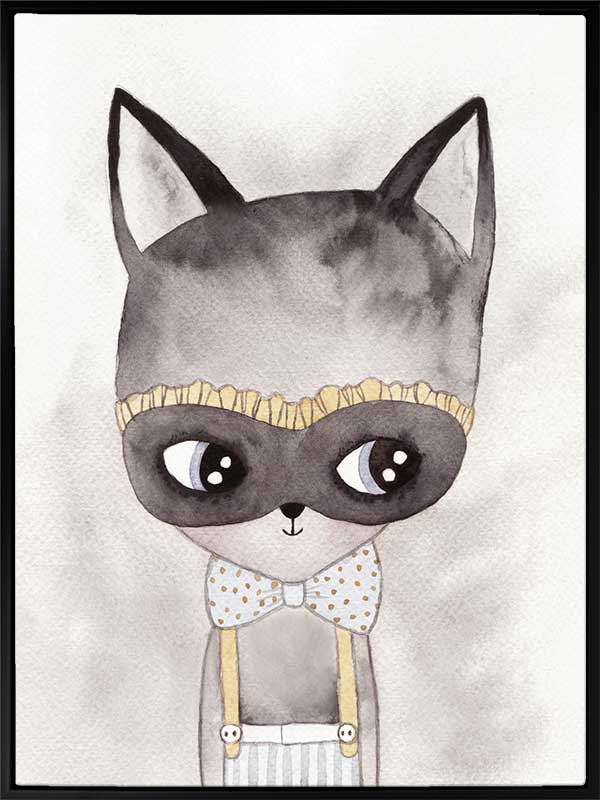 Alley Kat Canvas Art Print