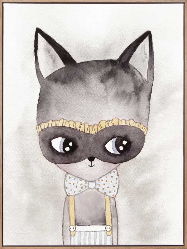 Alley Kat Canvas Art Print