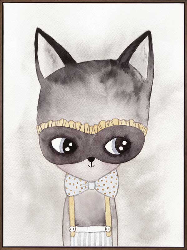 Alley Kat Canvas Art Print