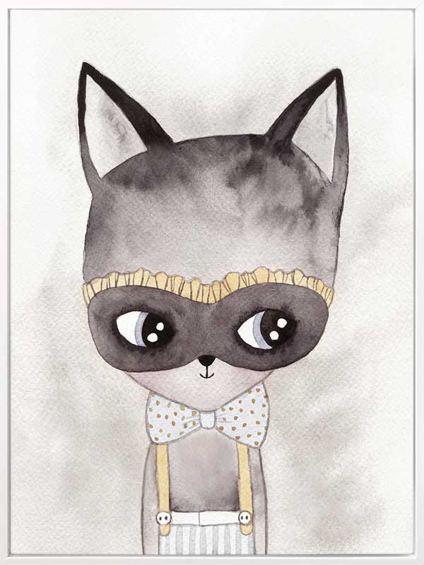 Alley Kat Canvas Art Print