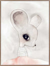 Macey Mouse Canvas Art Print