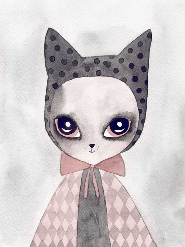 Felina Furr Canvas Art Print