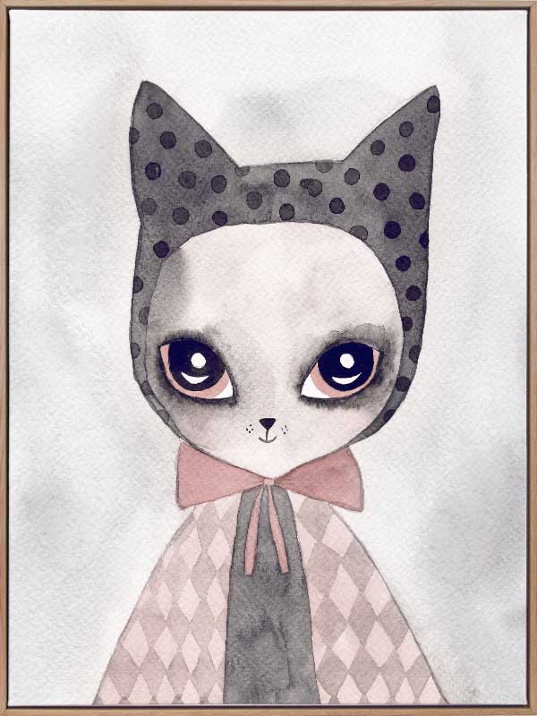 Felina Furr Canvas Art Print